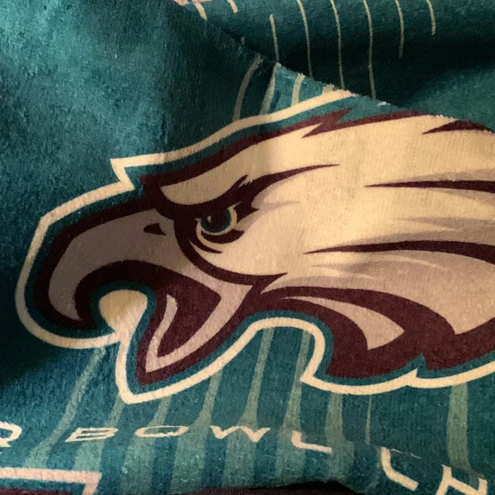 WinCraft Philadelphia Eagles Super Bowl LII Champions 2 Sided Graphic Towel